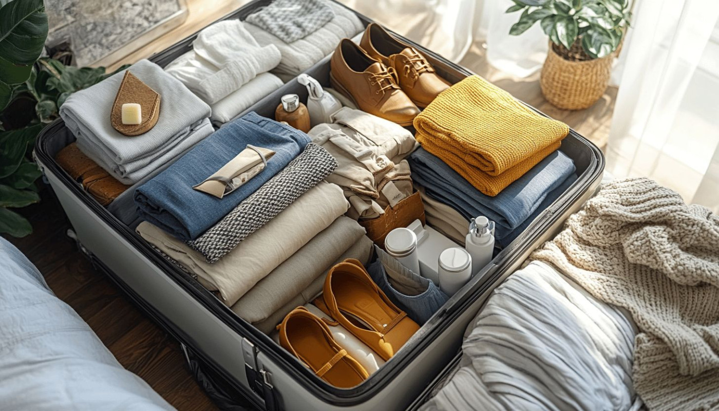 Comment optimiser l’espace dans votre valise pour des vacances longues